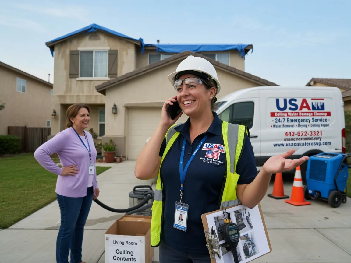 Ceiling Water Damage Restoration Arenzville, IL FAQs