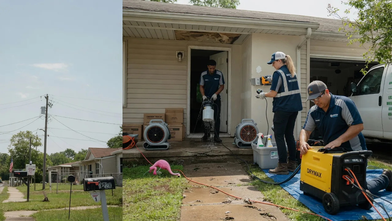 Storm Damage Water Removal in Arenzville, IL near me